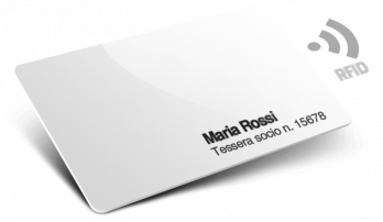 Acreditaciones de Empresa con RFID, numeración, nombres