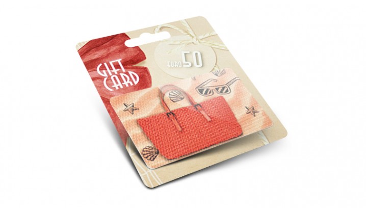 gift card con effetto 3d