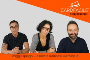 cardfacile tessere con vernice in rilievo