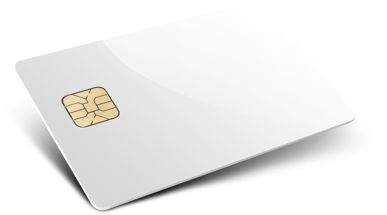 Carte PVC à puce personnalisés.